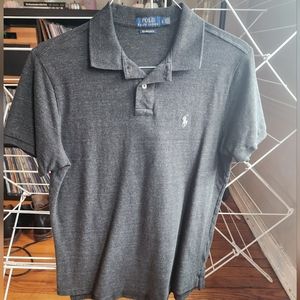 Ralph Lauren Polo Men's Large Custom Slim Fit Grey